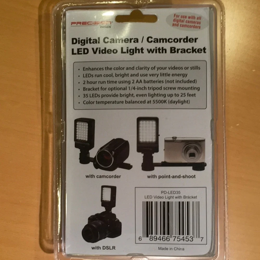 LED Video Light & Bracket
